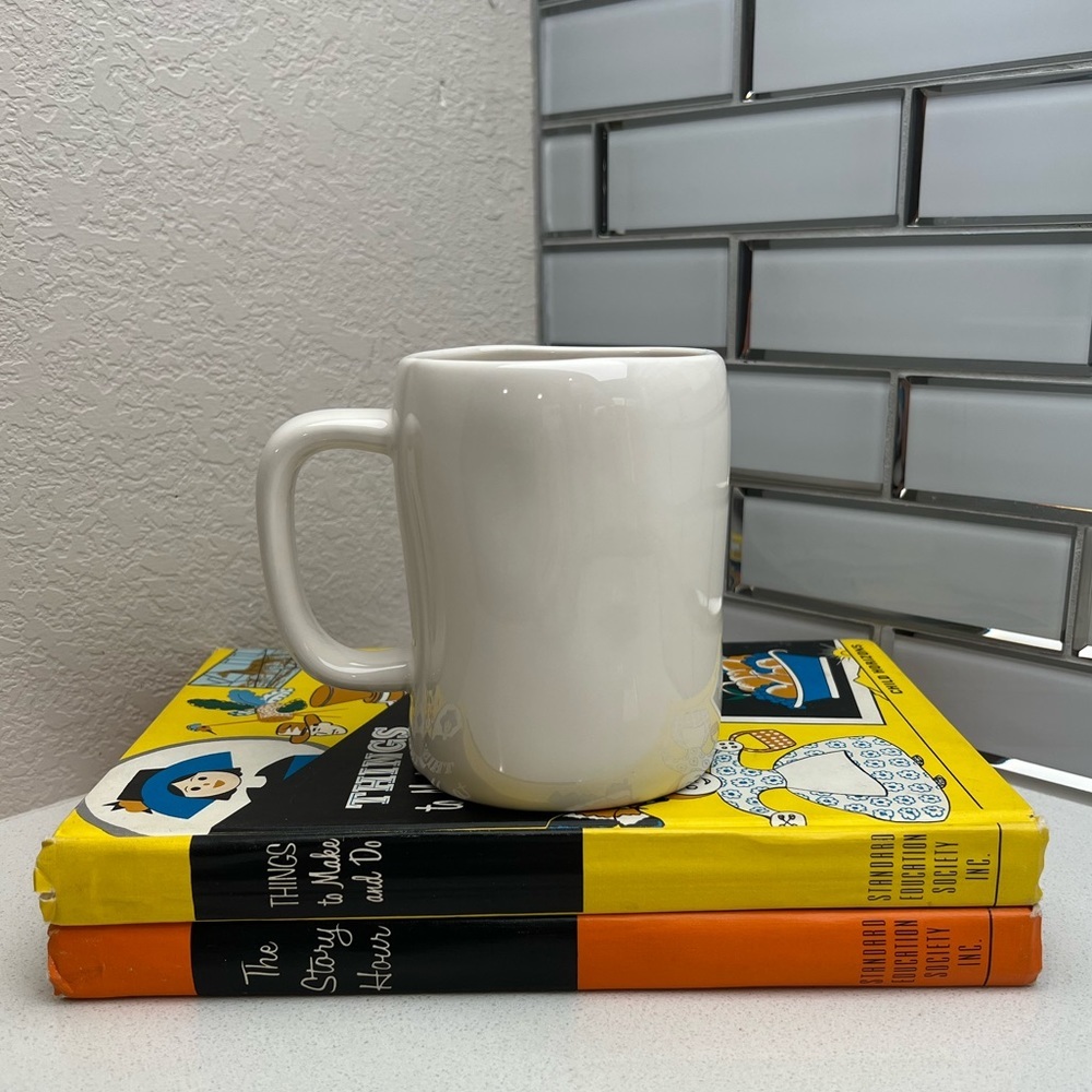 Rae Dunn Tea Mug Glazed Ceramic Farmhouse - Picture 6 of 10